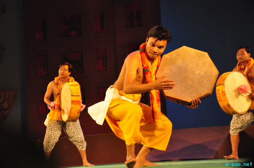 Holi Pala performance during Evening Program at  Manipur Sangai Festival at BOAT, Imphal :: November 22 2018