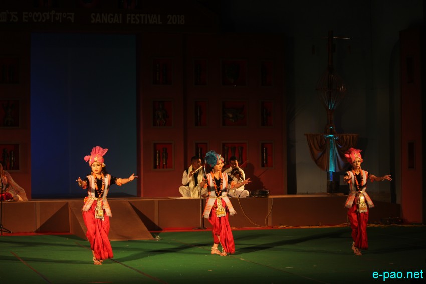 Day 2 : Geet Govinda Dance  Composition at  Manipur Sangai Festival at BOAT, Imphal :: November 22 2018