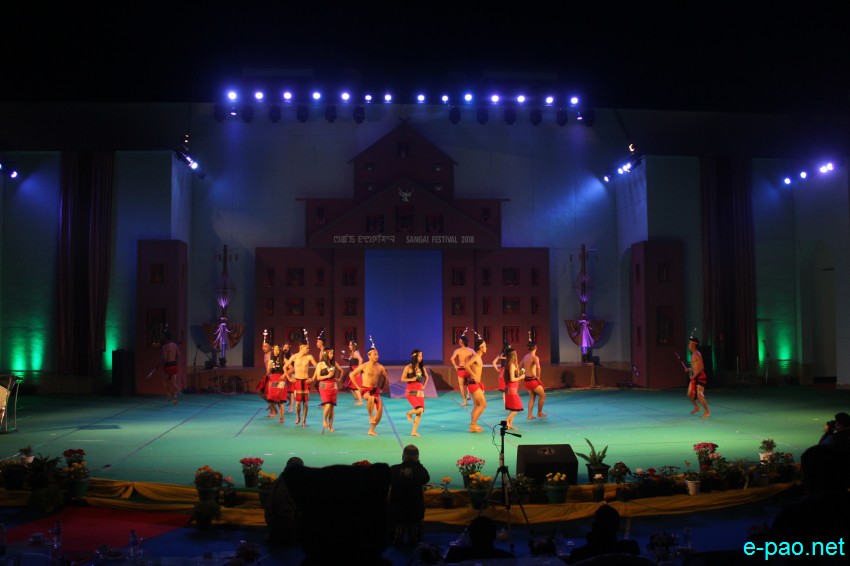 Day 2 : Dance from Kamjong at  Manipur Sangai Festival at BOAT, Imphal :: November 22 2018