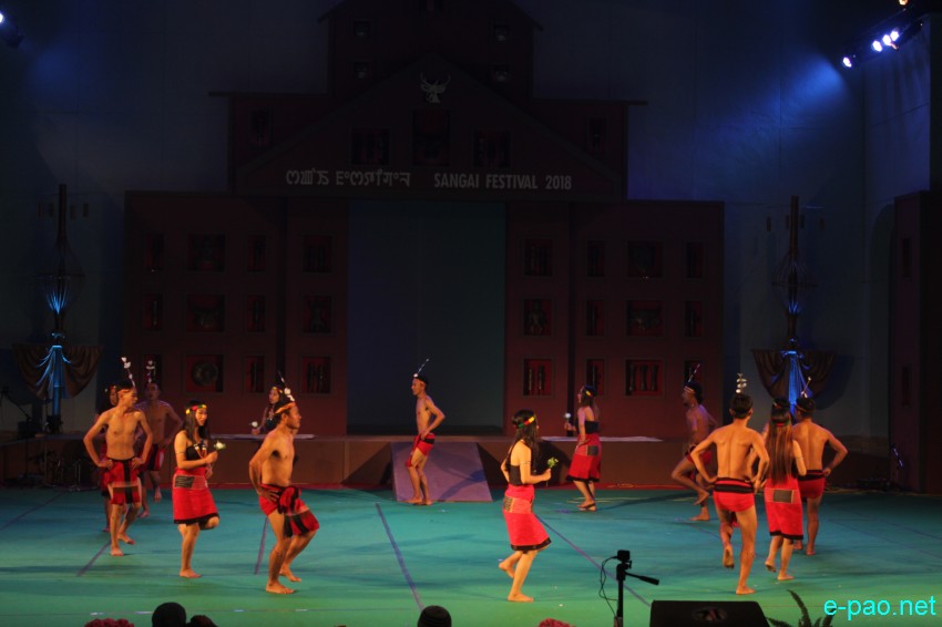 Day 2 : Dance from Kamjong at  Manipur Sangai Festival at BOAT, Imphal :: November 22 2018