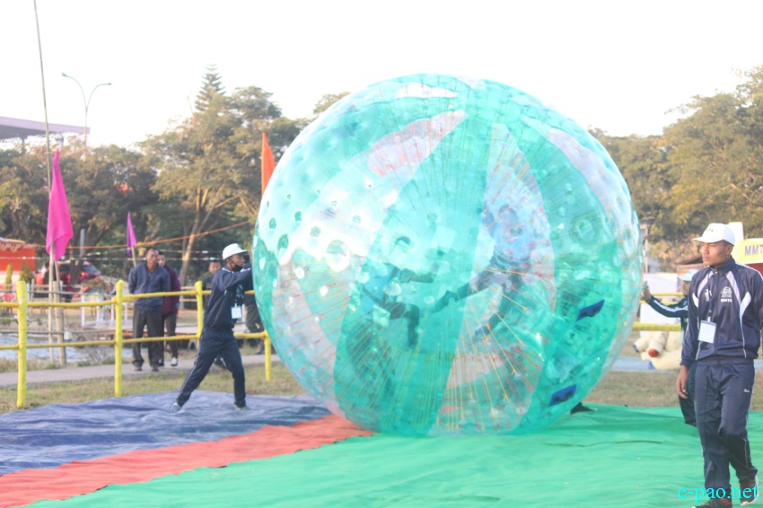 Day 3 : Adventure Sports at  Manipur Sangai Festival at Khuman Lampak, Imphal :: November 23 2018