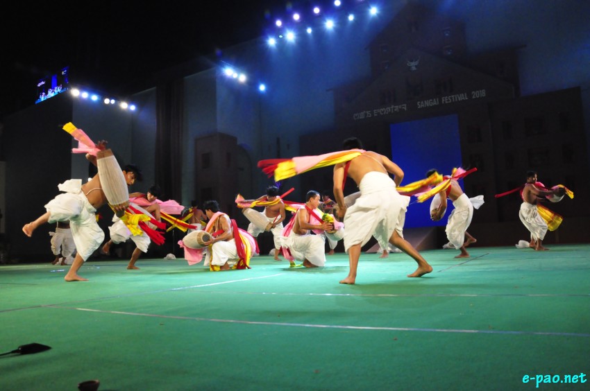 Day 3 : Pung Chollom : Taal of Nata Sankirtana at  Manipur Sangai Festival at Khuman Lampak, Imphal :: November 23 2018