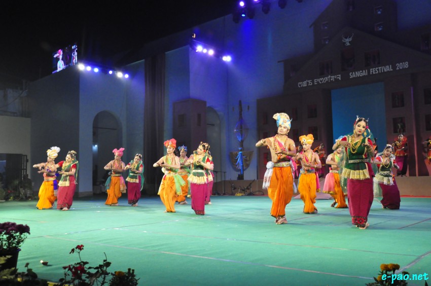 Day 3 : Kabi Burnan at  Manipur Sangai Festival at Khuman Lampak, Imphal :: November 23 2018
