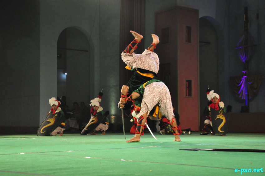 Day 3 : Thang Ta Demonstration at  Manipur Sangai Festival at Khuman Lampak, Imphal :: November 23 2018
