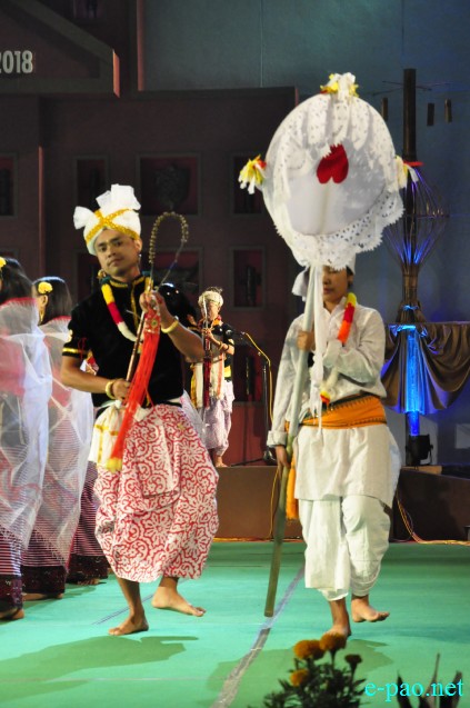 Day 4 : Lai Haraoba Dance   at  Manipur Sangai Festival at BOAT, Imphal :: November 24 2018