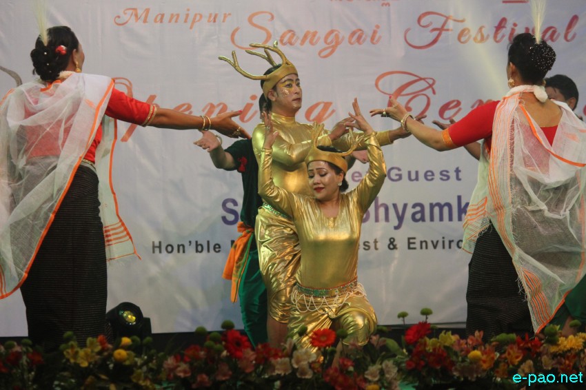 Day 5 : Dance by Song & Drama Division   at  Manipur Sangai Festival :: 25 November 2018
