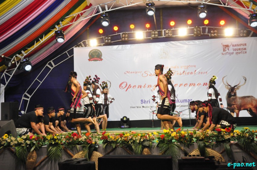 Day 5 : Dance from Churachandpur   at  Manipur Sangai Festival :: 25 November 2018