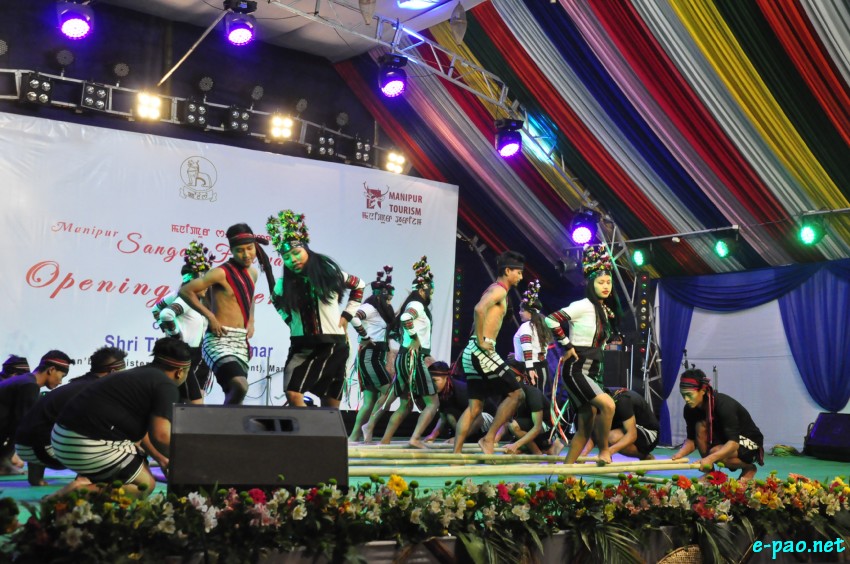 Day 5 : Dance from Churachandpur   at  Manipur Sangai Festival :: 25 November 2018