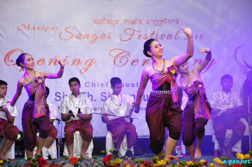 Day 5 : Dance & Music from Thailand   at  Manipur Sangai Festival :: 25 November 2018