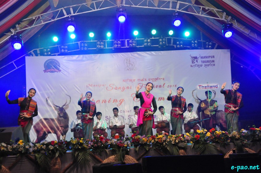 Day 5 : Dance & Music from Thailand   at  Manipur Sangai Festival :: 25 November 2018
