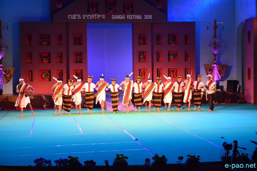 Day 6 : Dance  from Pherzawl at  Manipur Sangai Festival at BOAT, Imphal :: 26th November 2018