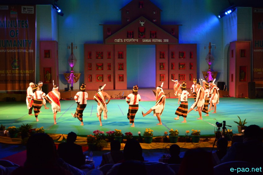Day 6 : Dance  from Pherzawl at  Manipur Sangai Festival at BOAT, Imphal :: 26th November 2018