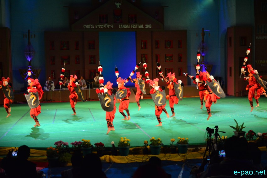 Day 6 : Thang Ta  at  Manipur Sangai Festival at BOAT, Imphal :: 26th November 2018
