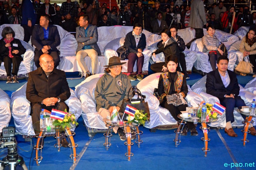 Day 7 : Thailand Princess Maha Chakri Sirindhorn witnessing the Manipur Sangai Festival at  BOAT, Imphal :: 27th November 2018