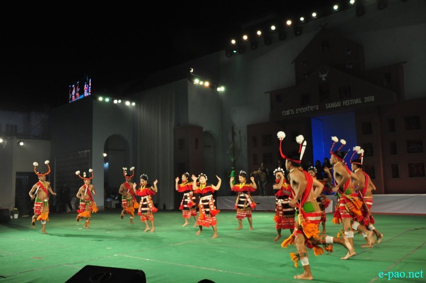 Day 9 : Kabui Dance at  Manipur Sangai Festival at BOAT, Imphal :: 29th November 2018