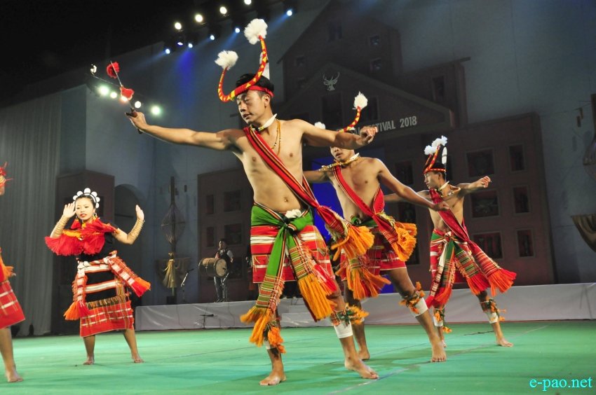 Kabui Dance by Artistes From Noney at Manipur Sangai Festival at BOAT, Imphal :: 29th November 2018