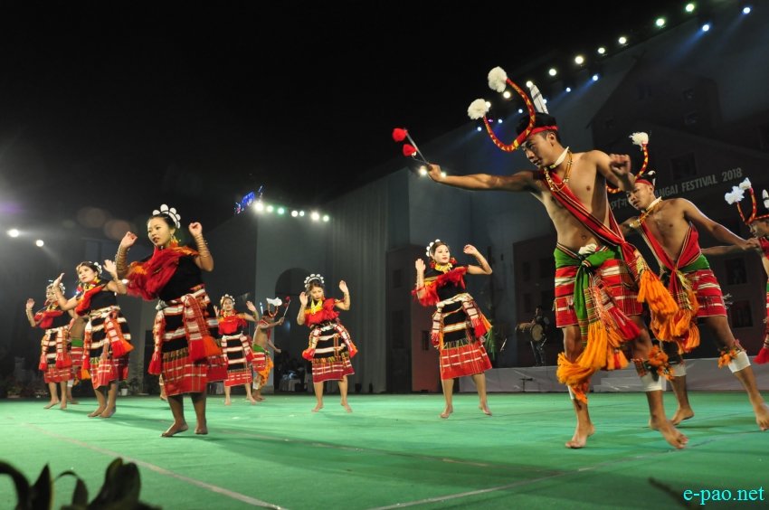 Day 9 : Kabui Dance at  Manipur Sangai Festival at BOAT, Imphal :: 29th November 2018