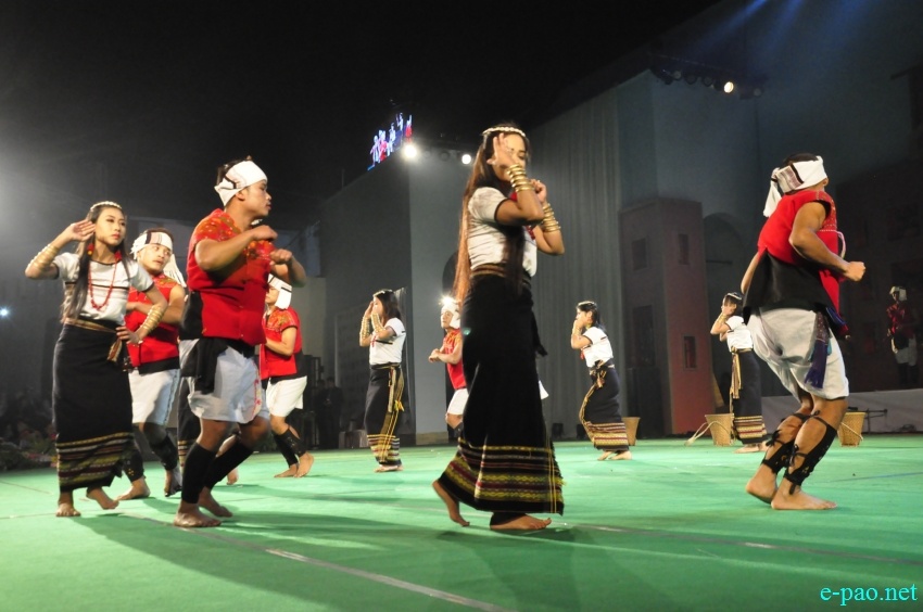 Day 9 : Thadou Dance at  Manipur Sangai Festival at BOAT, Imphal :: 29th November 2018
