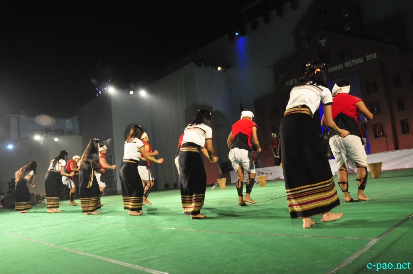 Day 9 : Thadou Dance at  Manipur Sangai Festival at BOAT, Imphal :: 29th November 2018
