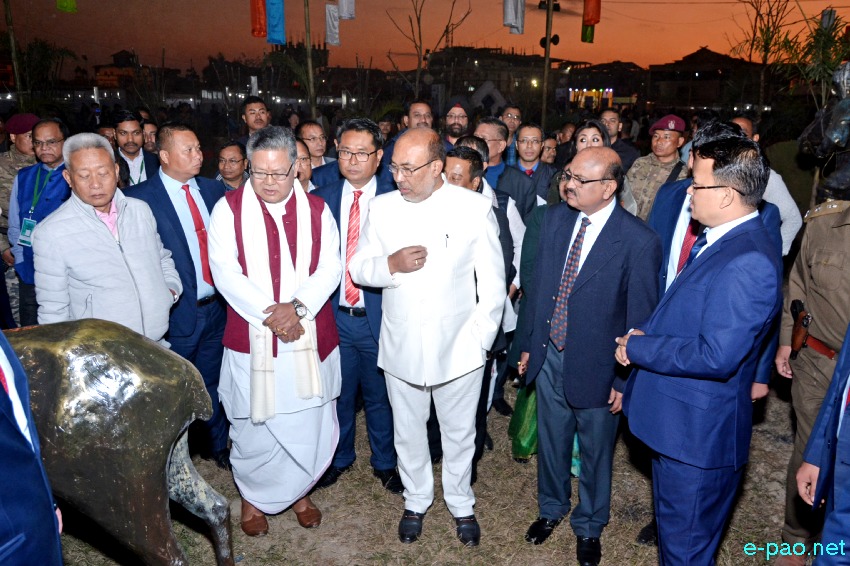 Day 1 : Inaugural Day of annual Manipur Sangai Festival at Hapta Kangjeibung, Imphal :: November 24 2019