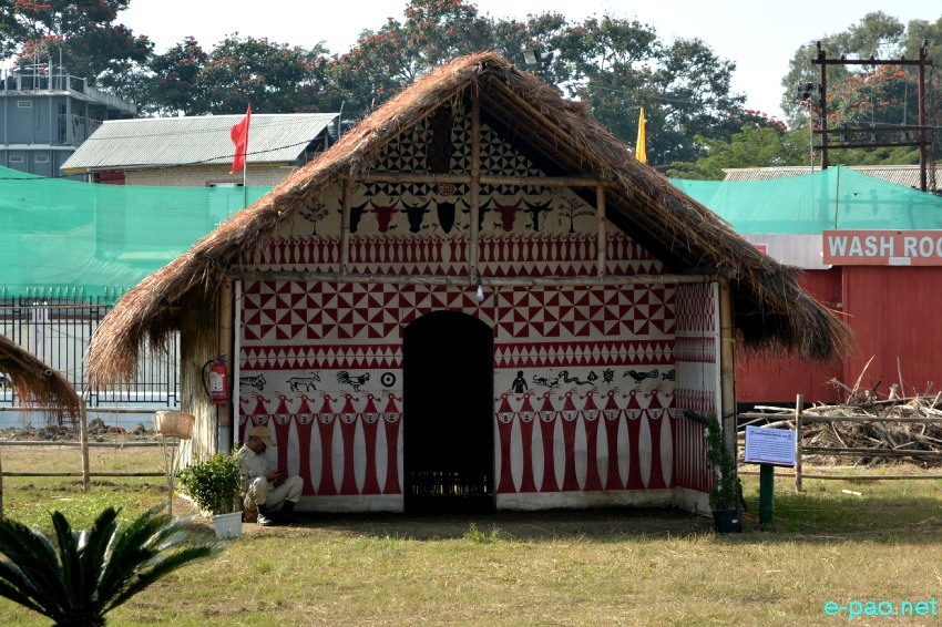 Heritage Park at  Manipur Sangai Festival at Hapta Kangjeibung, Imphal :: 25 November 2019