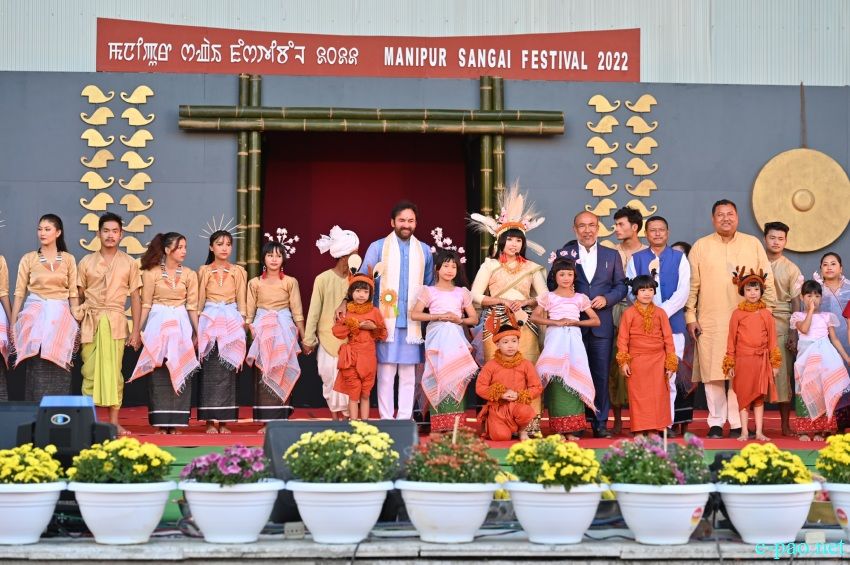  Opening Ceremony & Book release of Manipur Sangai Festival at Sangai Ethnic Park, Moirang Khunou :: November 21 2022 