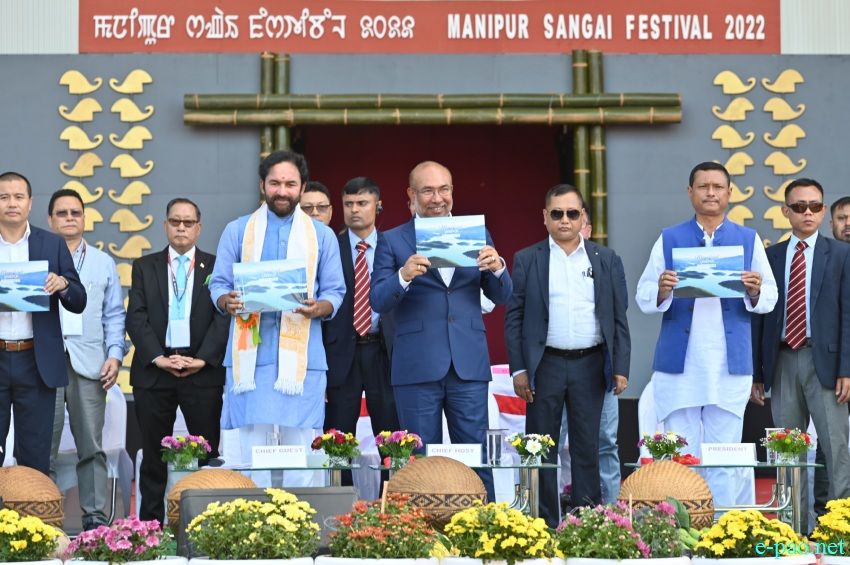 Day 1 :  Opening Ceremony & Book release of Manipur Sangai Festival at Sangai Ethnic Park, Moirang Khunou :: November 21 2022