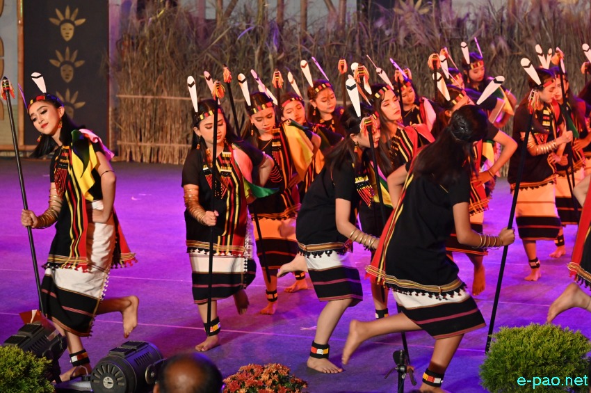 Manipur Sangai Festival 2022 -  A Choreographic presentation by JNMDA at BOAT, Imphal :: 30 November 2022