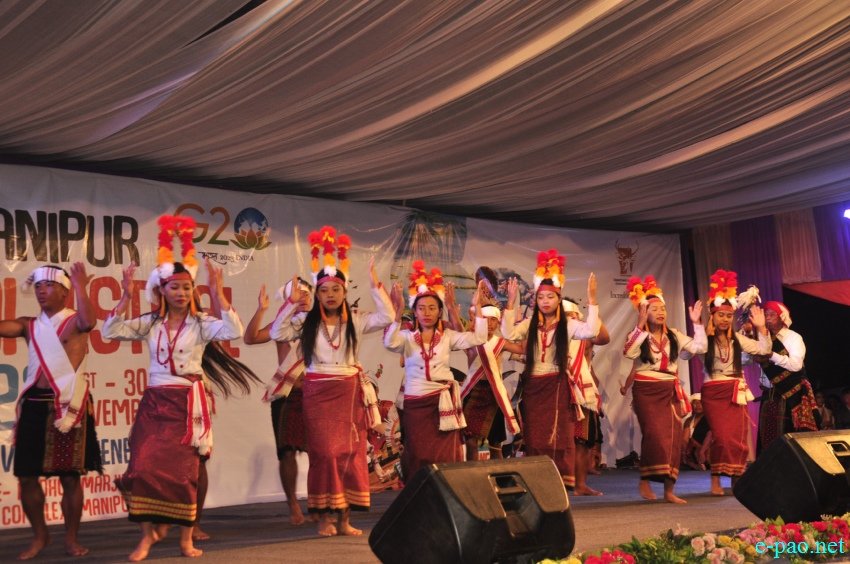 Day 2 : Manipur Sangai Festival 2022 -  Kom Traditional Dance   at Ibudhou Marjing, Heingang :: 22 November 2022