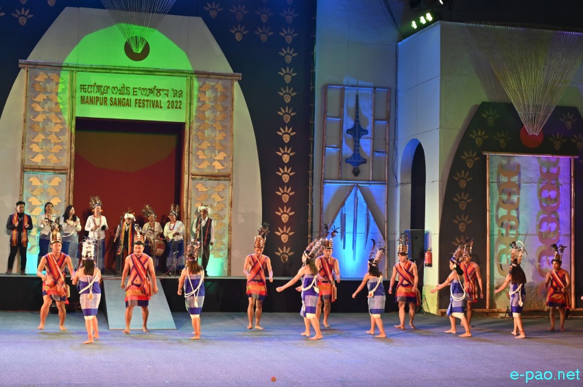 Day 2 : Manipur Sangai Festival 2022 -  Anal Traditional Dance   at BOAT, Imphal:: 22 November 2022