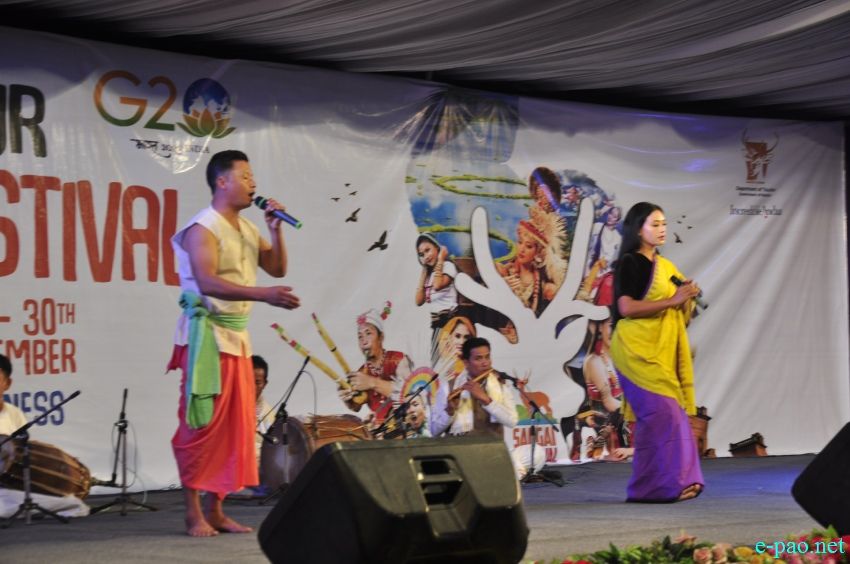 Day 2 : Manipur Sangai Festival 2022 -  Khulang Eshei  at Ibudhou Marjing, Heingang :: 22 November 2022