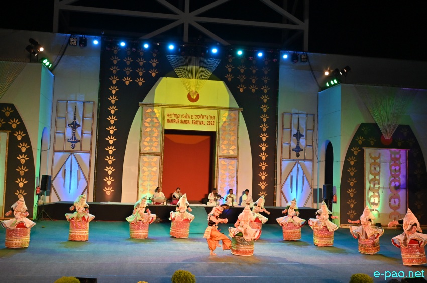 Day 2 : Manipur Sangai Festival 2022 -  Basanta Raas   at BOAT, Imphal:: 22 November 2022