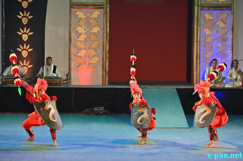 Day 2 : Manipur Sangai Festival 2022 -  Thang Ta presentation   at BOAT, Imphal:: 22 November 2022