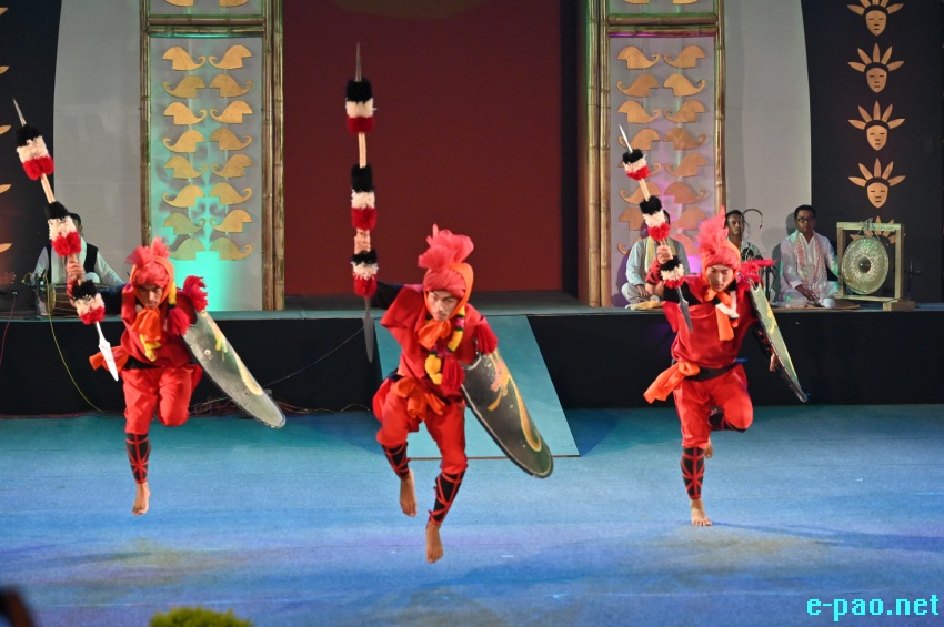 Day 2 : Manipur Sangai Festival 2022 -  Thang Ta presentation   at BOAT, Imphal:: 22 November 2022