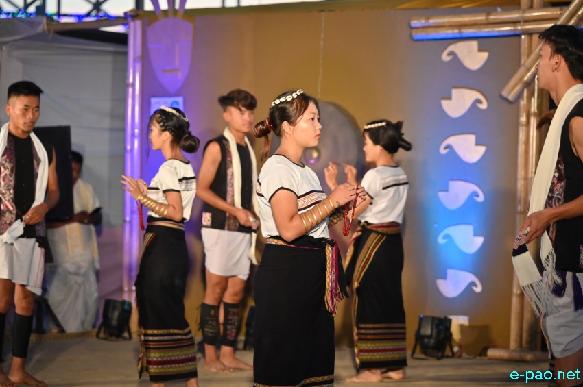 Day 3 : Manipur Sangai Festival 2022 -  Kuki Dance   at Hapta Kangjeibung, Imphal:: 23 November 2022