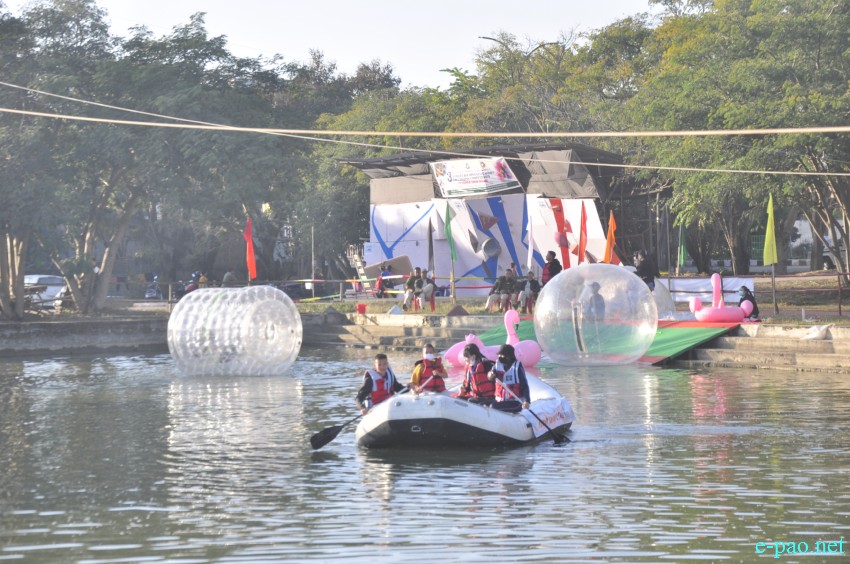 Day 4 : Manipur Sangai Festival 2022 -   Adventure and sport activities at Khuman Lampak, Imphal :: 24 November 2022