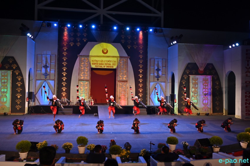 Day 4 : Manipur Sangai Festival 2022 -  Thang Ta By Huyen Lallong at BOAT, Imphal :: 24 November 2022
