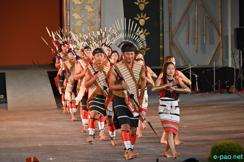 Manipur Sangai Festival 2022 -  Koirao (Thangal) Traditional Dance at BOAT, Imphal :: 24 November 2022