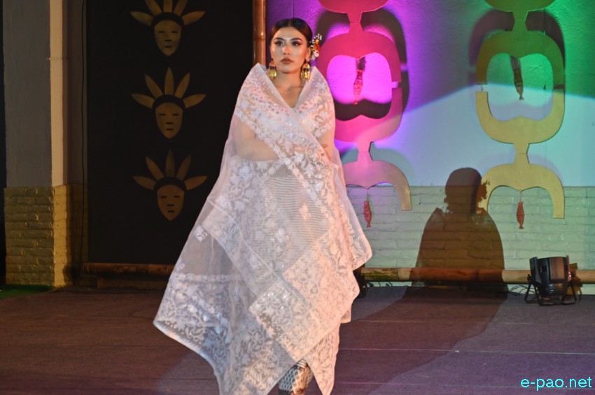 Day 5 : Manipur Sangai Festival 2022 -  Fashion parade by Arbin Koijam at BOAT, Imphal :: 25 November 2022