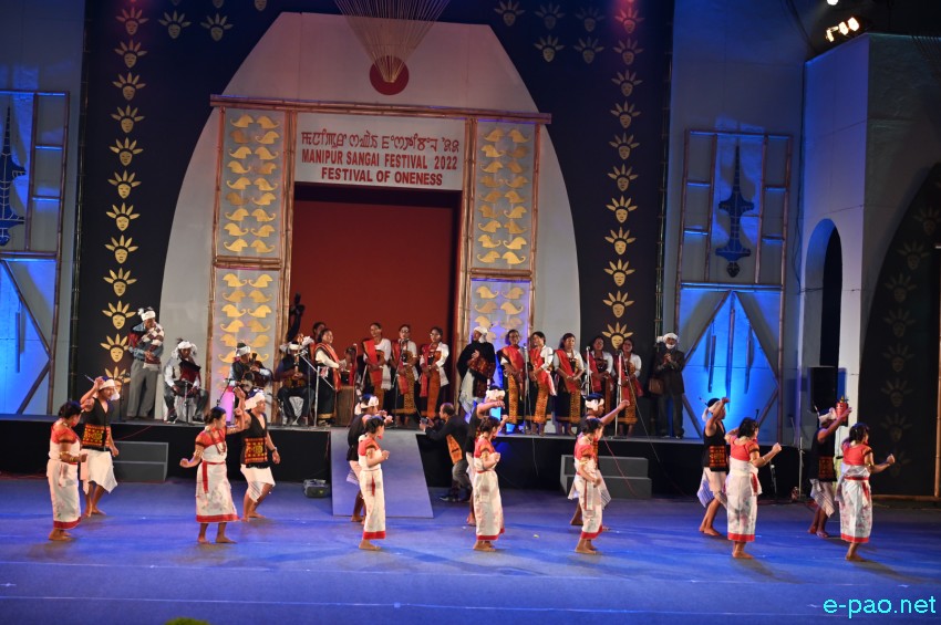 Day 5 : Manipur Sangai Festival 2022 -  Koireng  Traditional Dance at BOAT, Imphal :: 25 November 2022