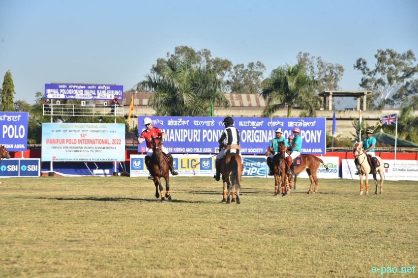 Day 6 : Manipur Sangai Festival 2022 -  14th Manipur Polo International  at Mapal Kangjeibung, Imphal :: 26 November 2022