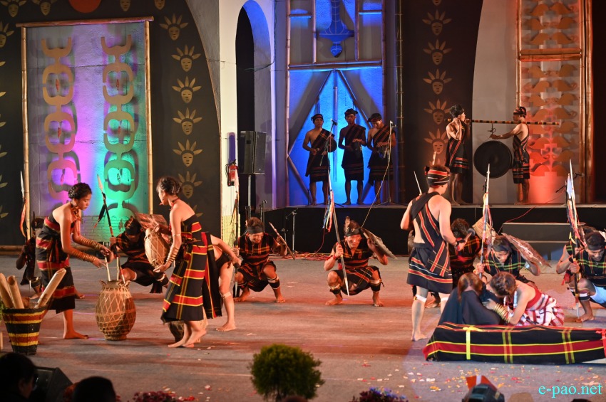 Day 7 : Manipur Sangai Festival 2022 -  Vaiphei Traditional Dance  at BOAT, Imphal :: 27 November 2022