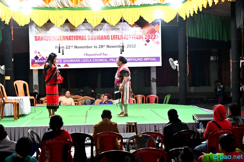 Day 8 : Manipur Sangai Festival 2022 -   Shumang Leela 