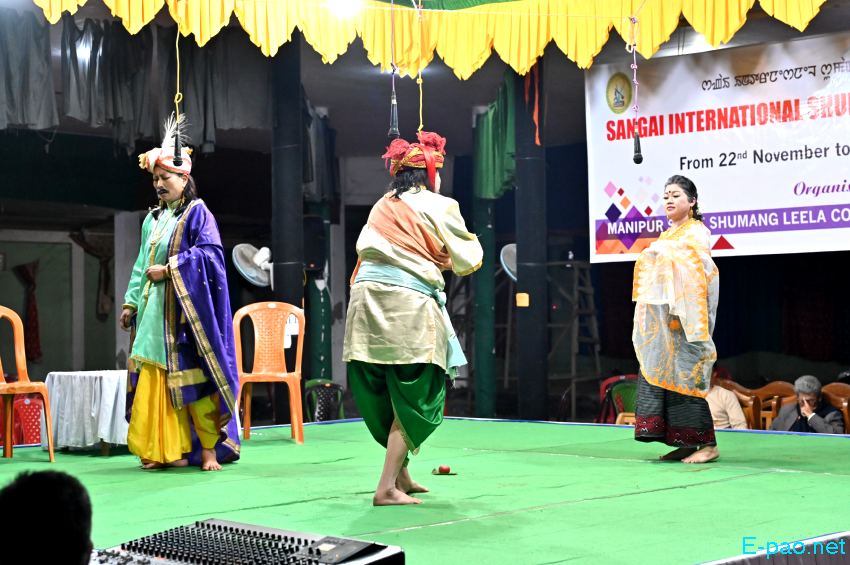 Day 8 : Manipur Sangai Festival 2022 -   Shumang Leela 