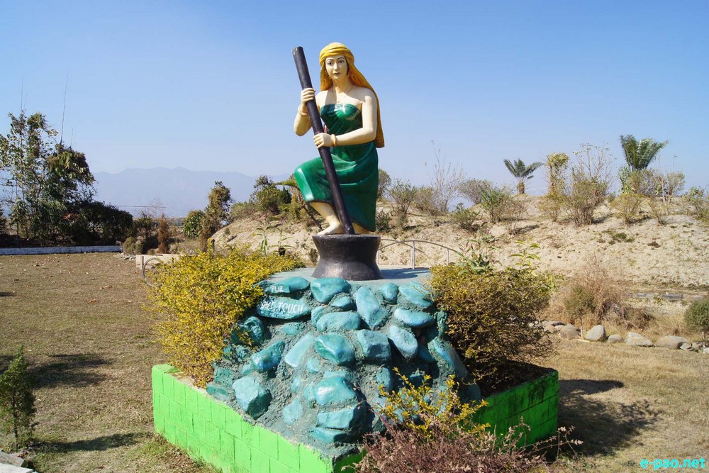 Heaven Garden at Tharoijam Village in Imphal West district :: February 2014