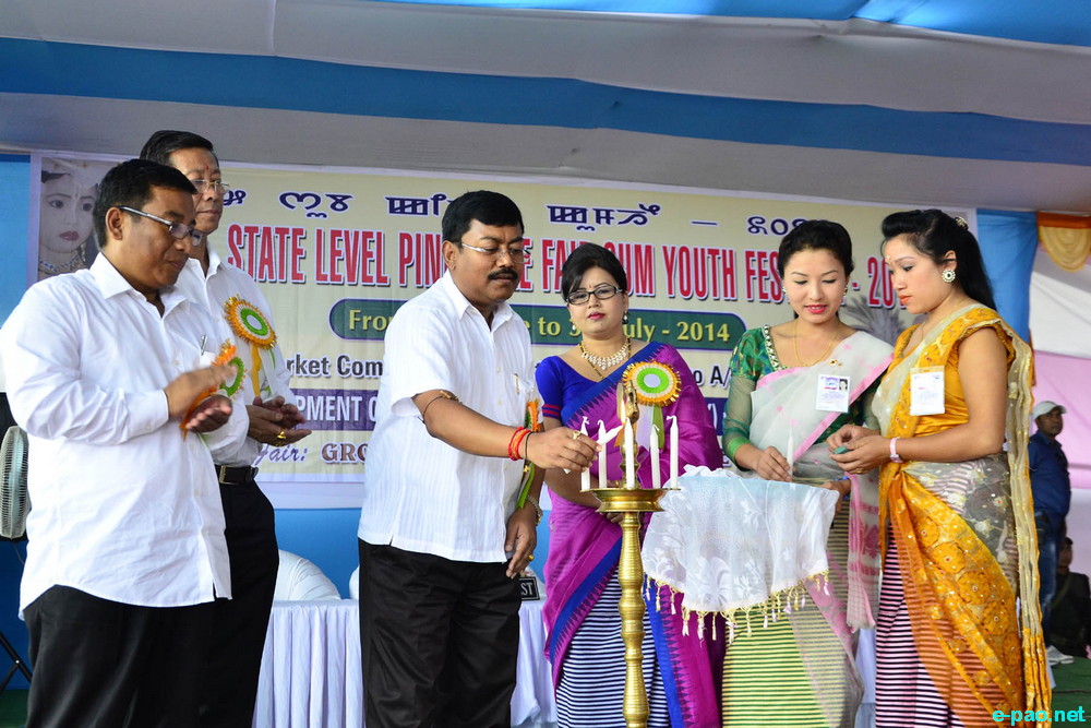 7th State level Pineapple Fair / Youth Festival 2014 at Thambalnu Market Complex, Andro :: 29 June 2014