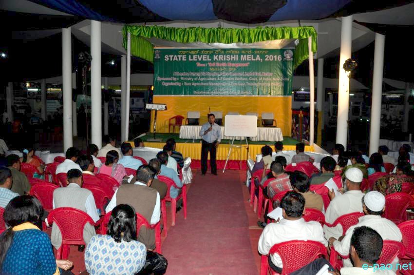 State Level Krishi Mela at Imphal :: March 10 2016