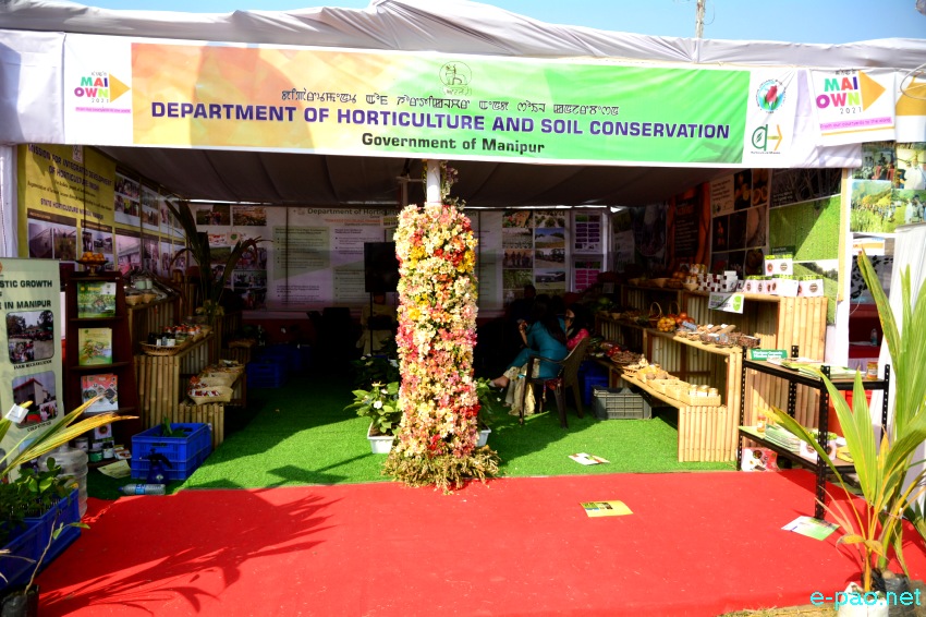  Mai-Own : Exhibition showcased Produces from all corners of Manipur  at Hapta Kangjeibung  :: March 16-22 2021 
