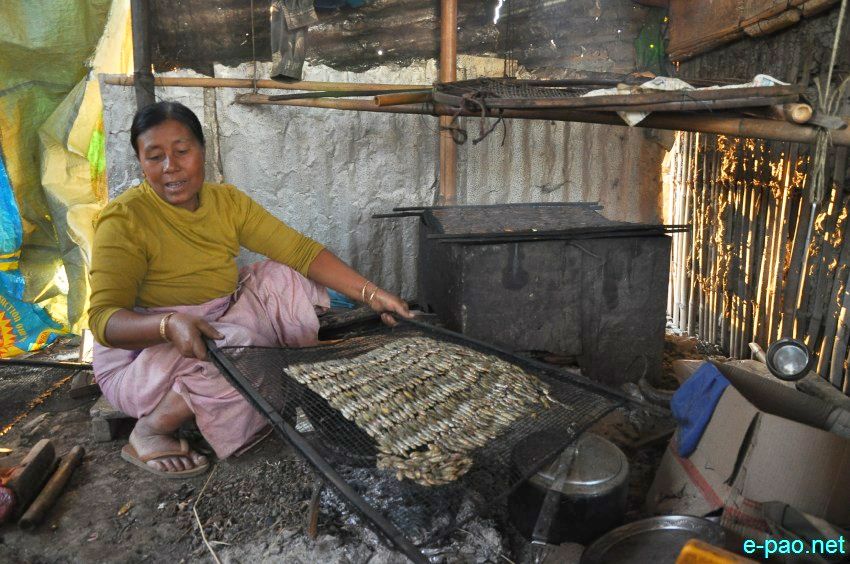  Nga-Yaiba : The process of drying fish as practised by locals living near Loktak Lake :: November 2015 