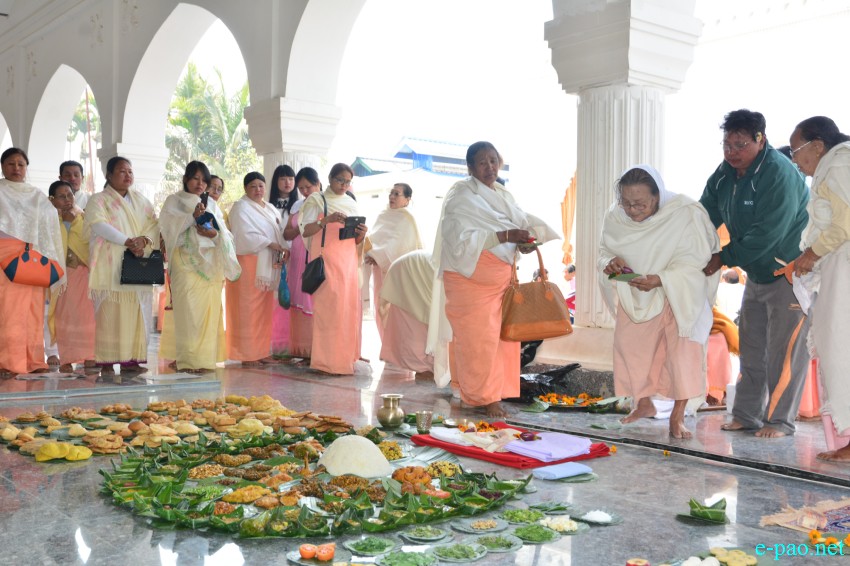 Special Chaluk being presented at Shree Shree Govindaji Temple at Palace Compound  :: January 21 2016